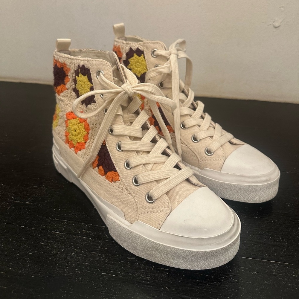 Ash Concept Crochet High Top Sneakers
